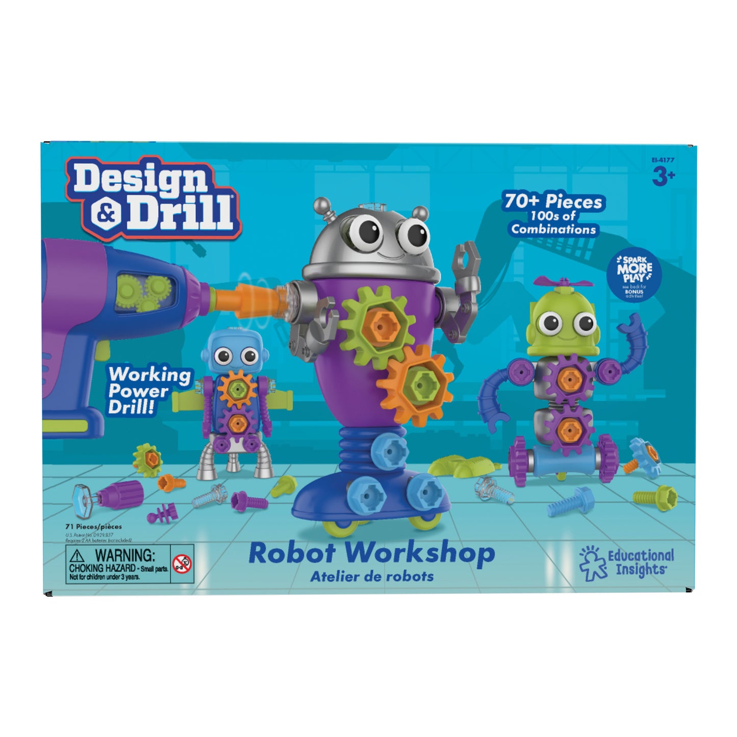 Educational Insights Robot Workshop - Creative Building Set