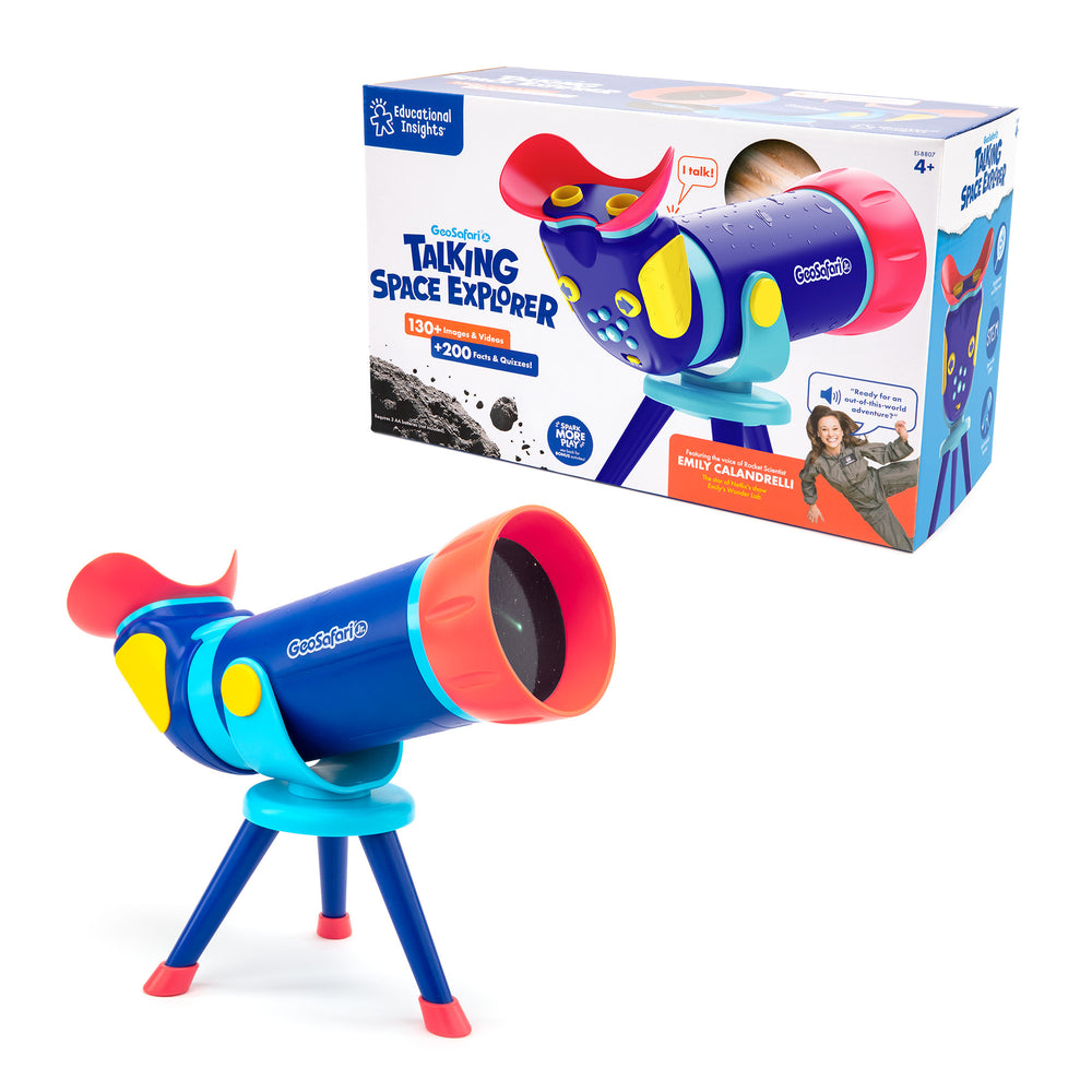 Educational Insights GeoSafari Jr. Talking Space Explorer Play Telescope