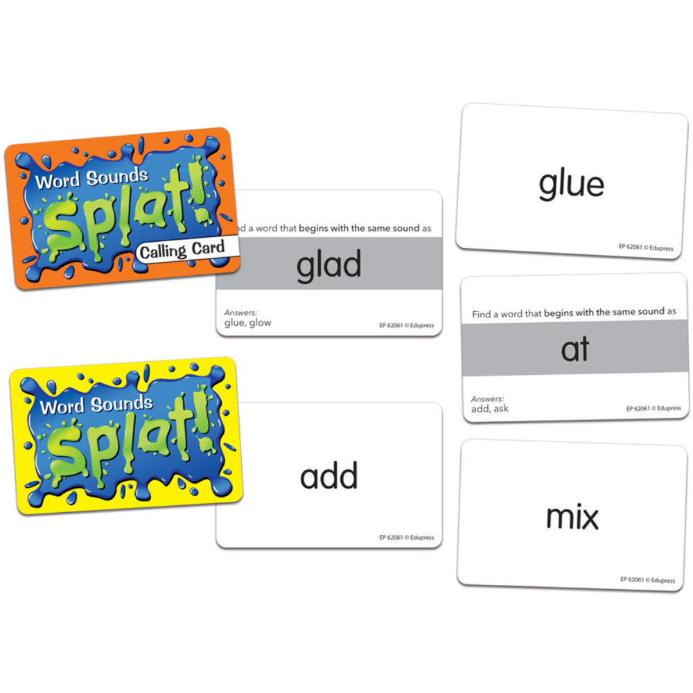 Teacher Created Resources Splat Game - Beginning and Ending Sounds