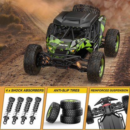 Contixo HC4 Dominator 1:16 Scale RC Offroad 4WD UTV Monster Truck - Green
