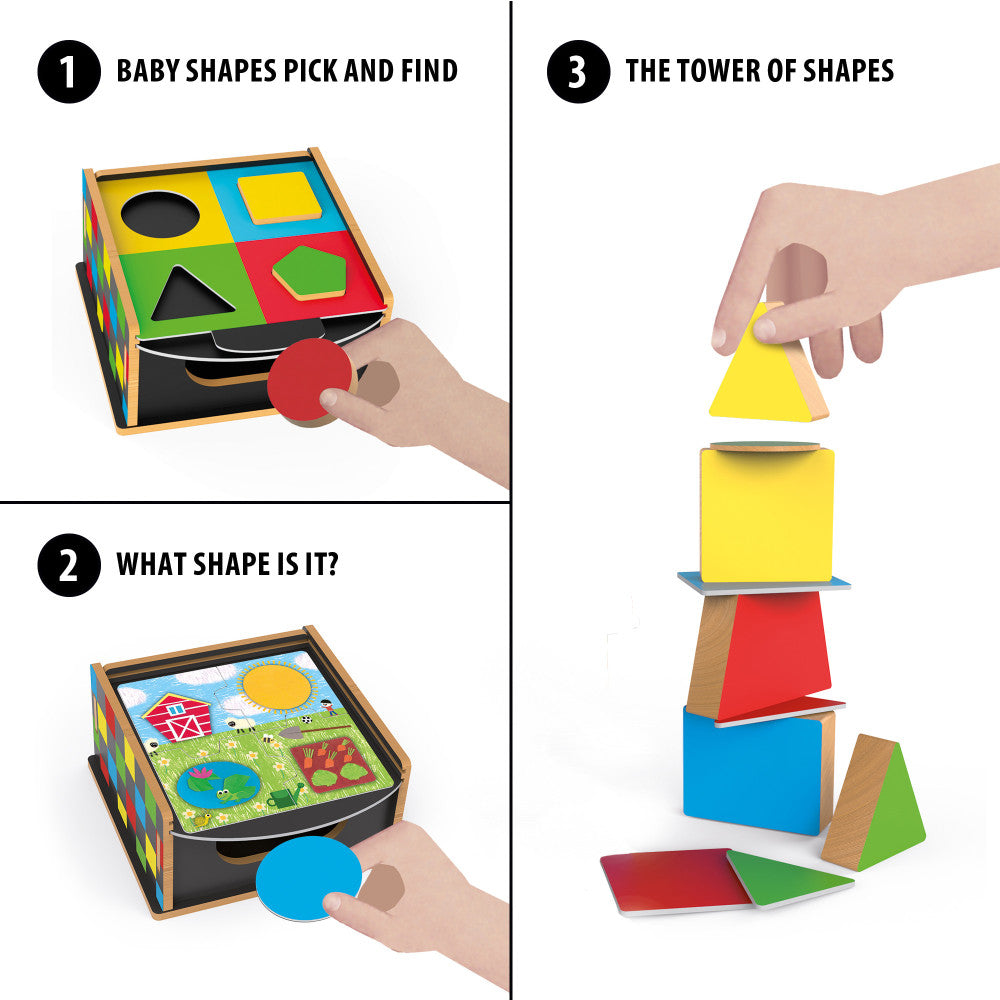 Headu Sensory Lab Montessori - Educational Shape Sorter