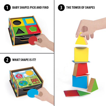 Headu Sensory Lab Montessori - Educational Shape Sorter