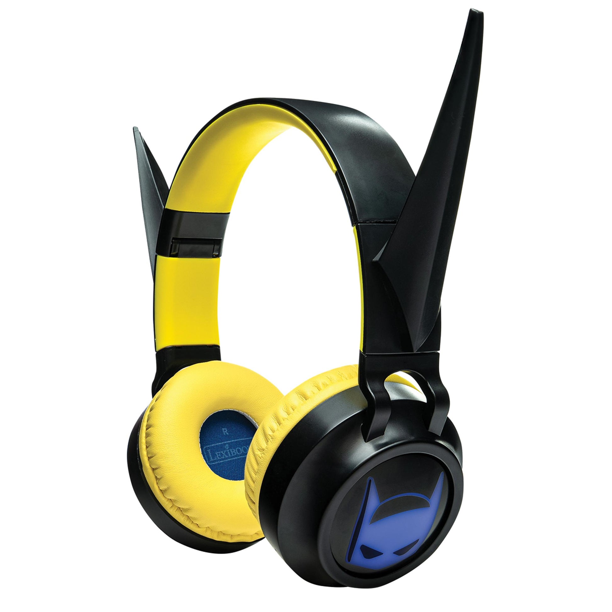 batman bike helmet toys r us Batman-Themed Foldable Bluetooth & Wired Headphones