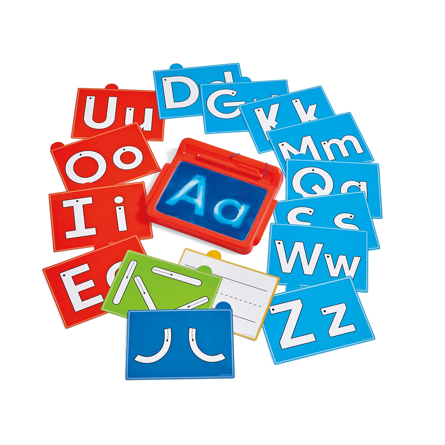 Hand2Mind Sensory Letter Tracing Pad - Gel Filled Learning Tool