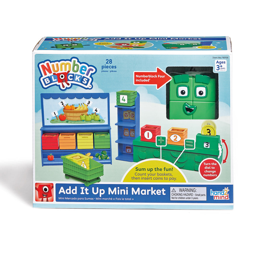 Interactive Numberblocks Hand2Mind Numberblocks Add It Up Mini Market - Interactive Learning Se ...