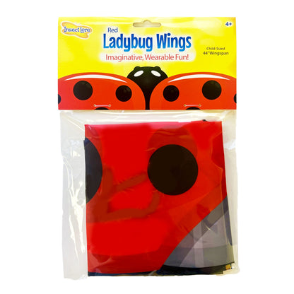 Insect Lore Ladybug Dress-Up Wings - Vibrant Red