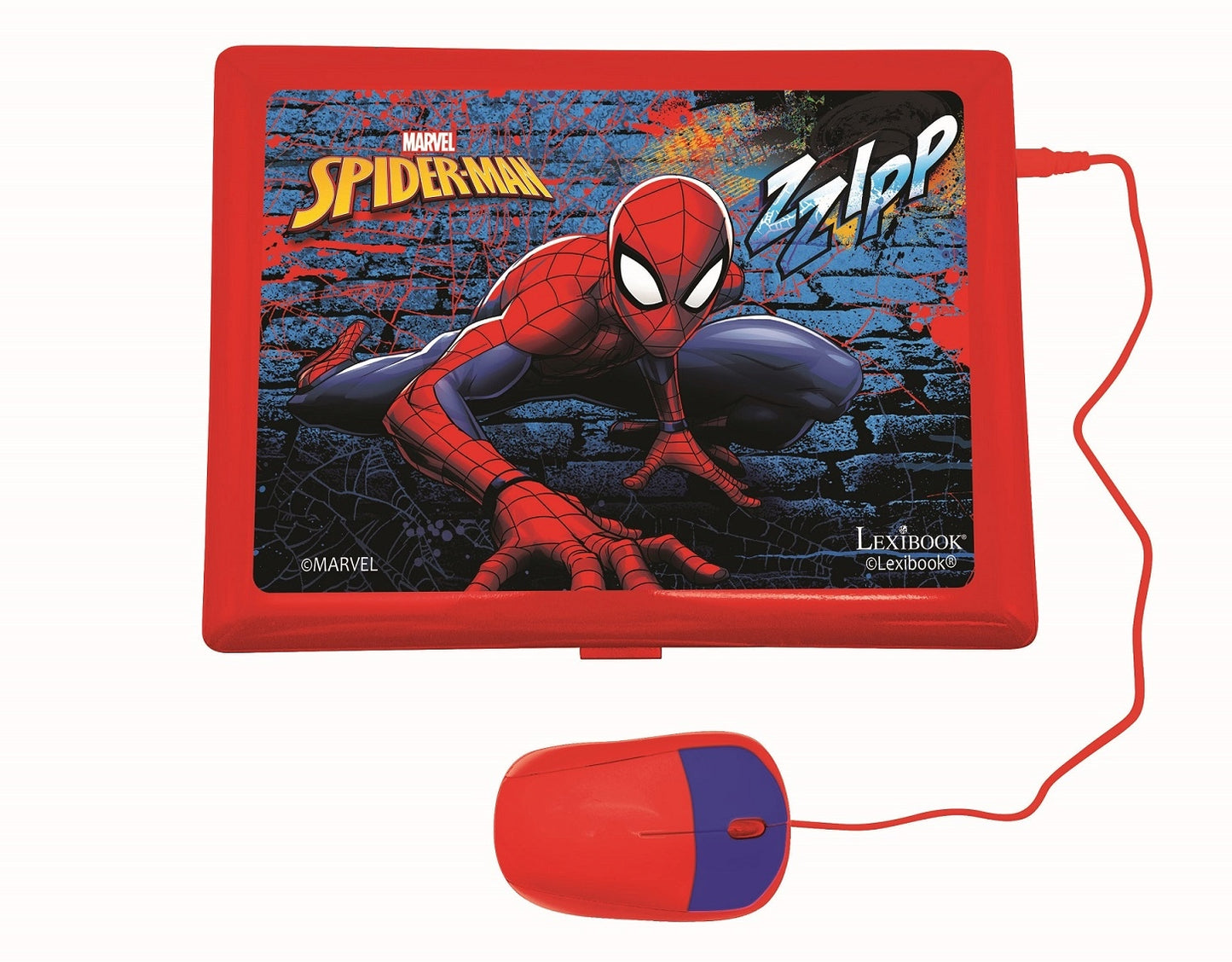 Spider-Man Bilingual Educational Laptop - Dual-Language Learning Activities