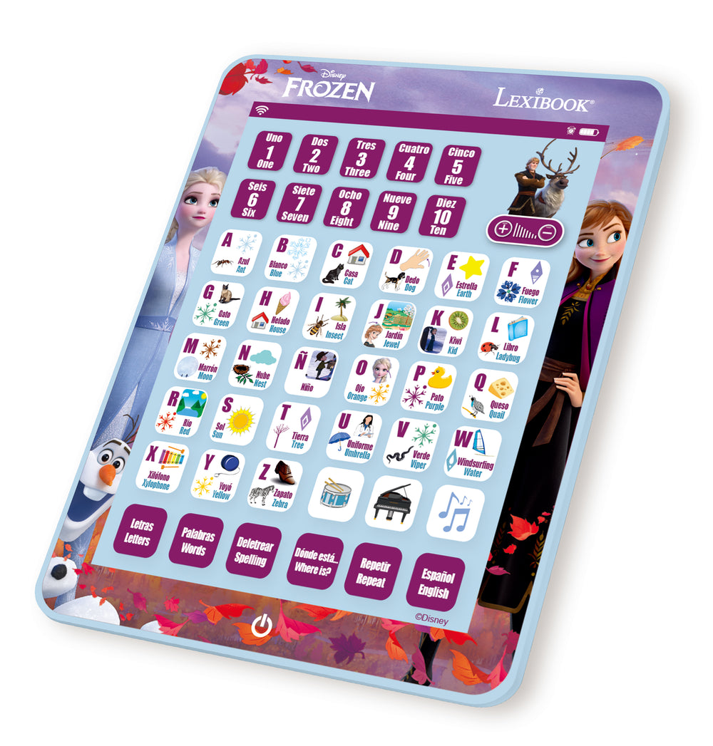 Disney Frozen Bilingual Educational Tablet for Kids Ages 3-8