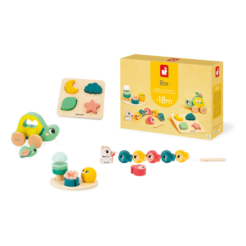 Janod Musical Wonder Toy Box - Assorted Activities for Toddlers