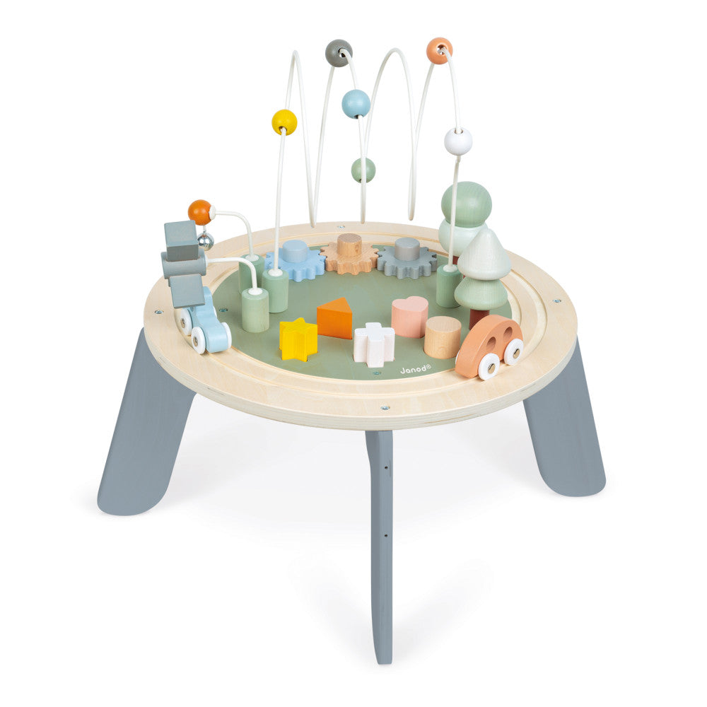 Janod Sweet Cocoon Activity Table - Interactive Learning Station