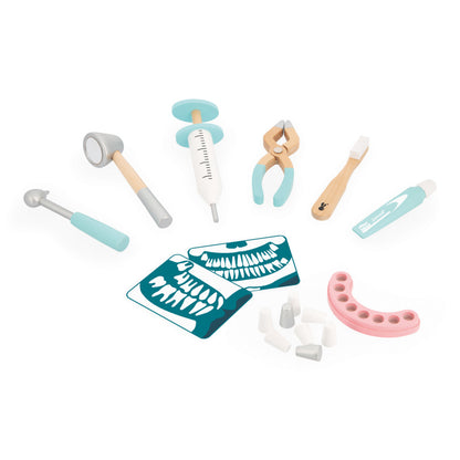 Janod 9-Piece Dentist Toy Set