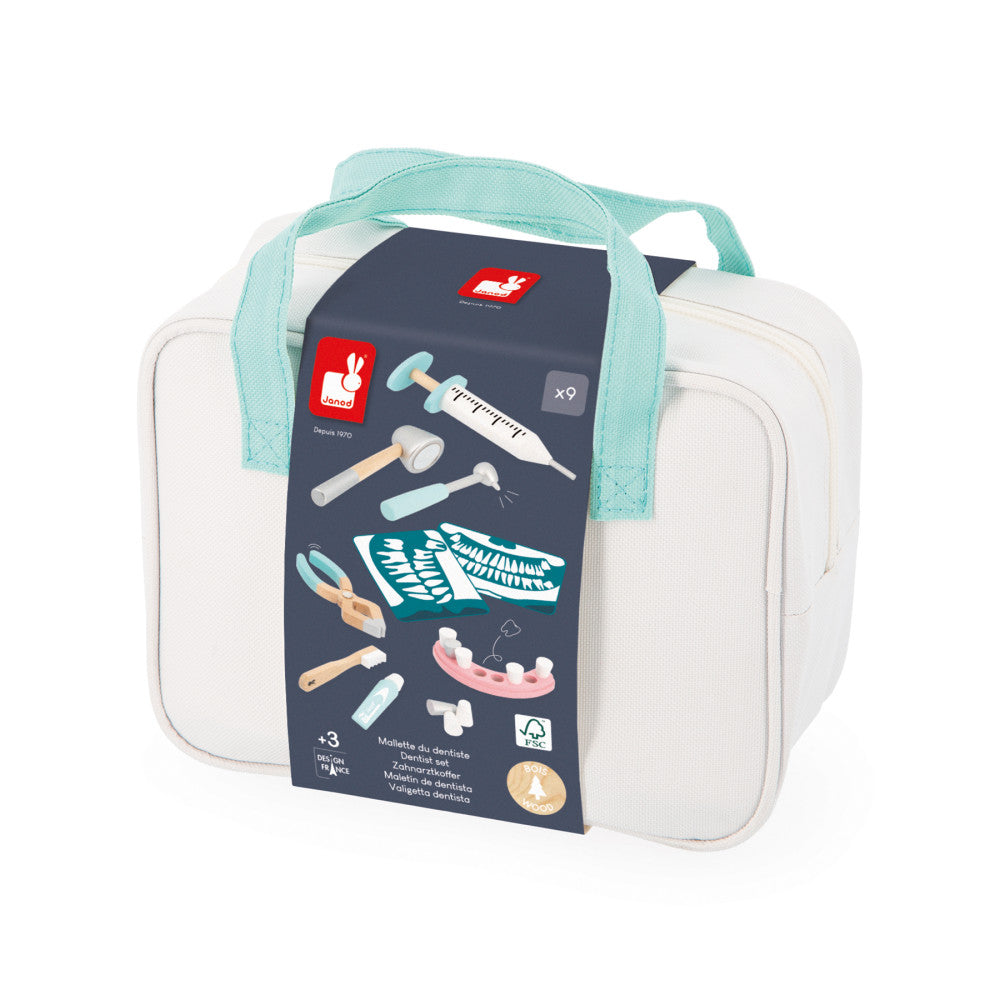 Janod 9-Piece Dentist Toy Set