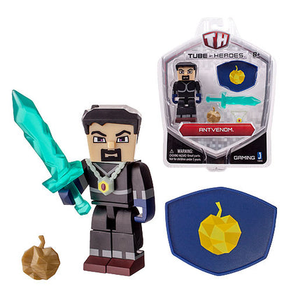 Tube Heroes Antvenom Action Figure with Battle Gear