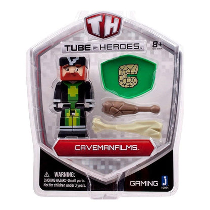 Tube Heroes Caveman Films Action Figure with Accessories