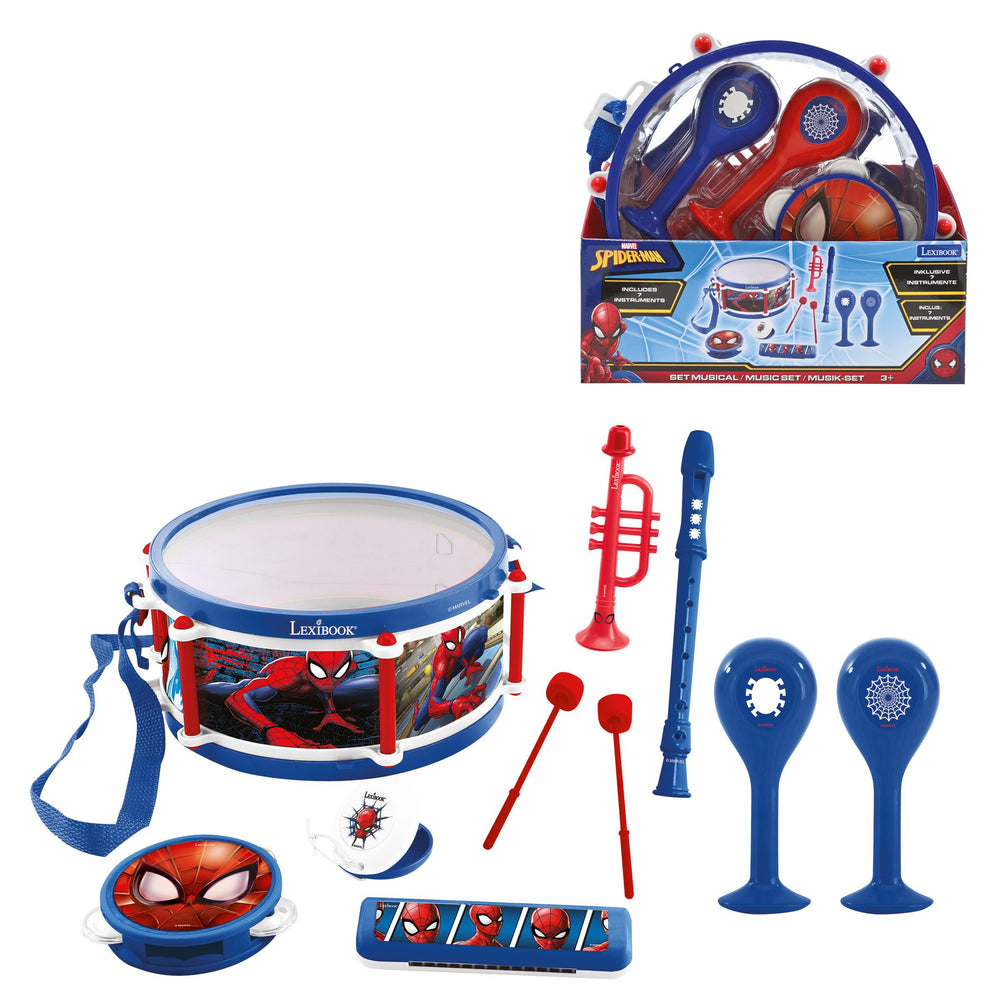 Spider-Man 7pcs Beginner Musical Instrument Set