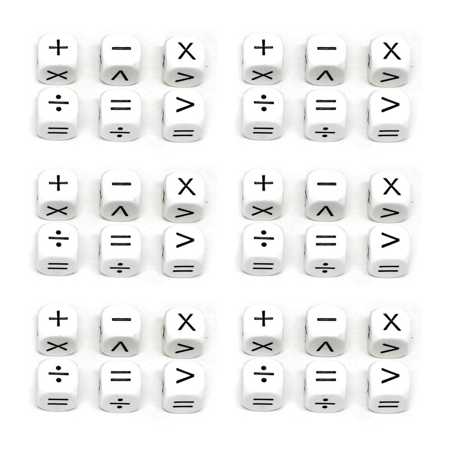 Koplow Games Operators Dice Math Fun Set, 36 Count – Toys