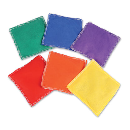 Learning Resources Rainbow Bean Bags - Color and Coordination Game - Set of 12