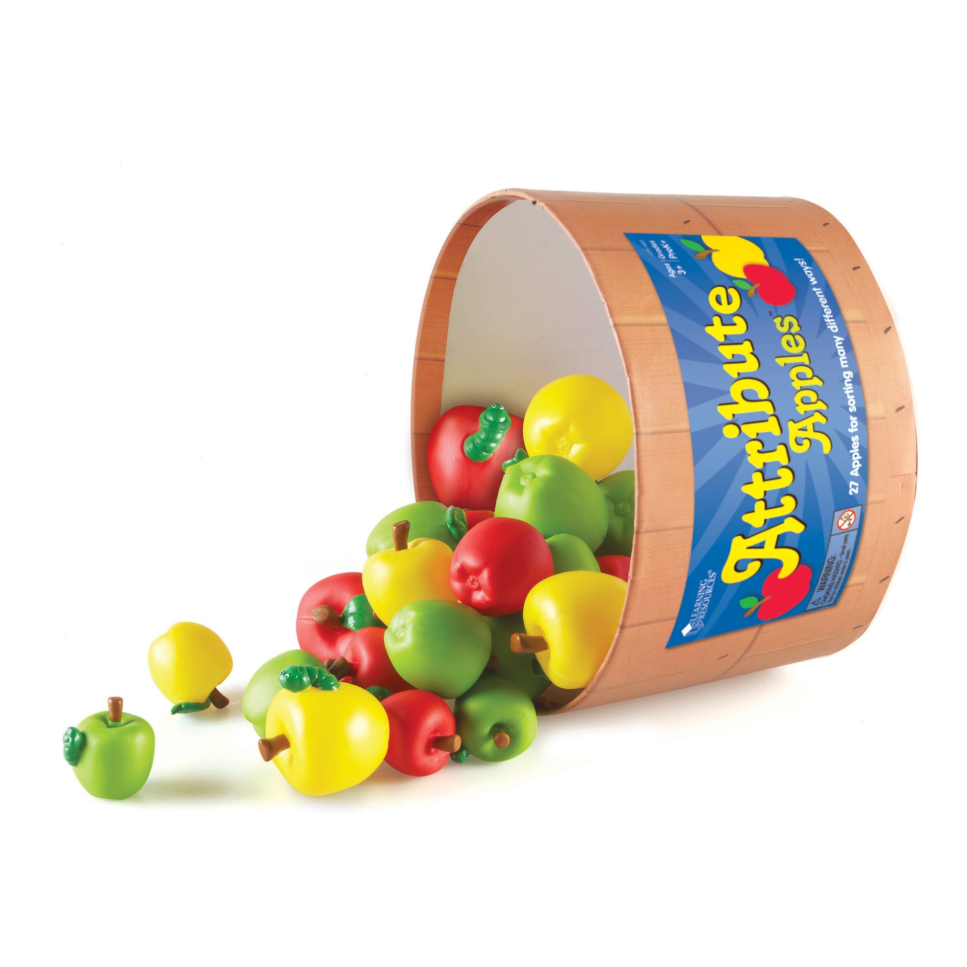 Learning Resources Attribute Apples - Sorting & Matching Exploration Set - 27 Pieces