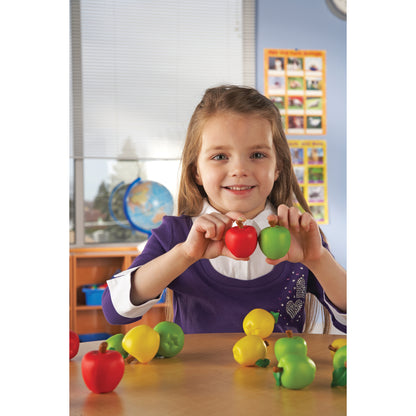 Learning Resources Attribute Apples - Sorting & Matching Exploration Set - 27 Pieces