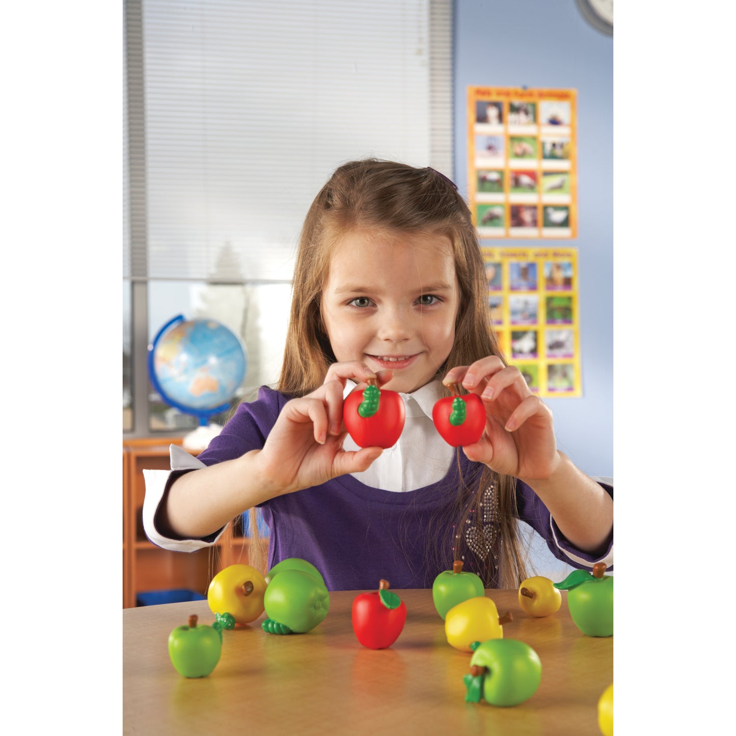 Learning Resources Attribute Apples - Sorting & Matching Exploration Set - 27 Pieces