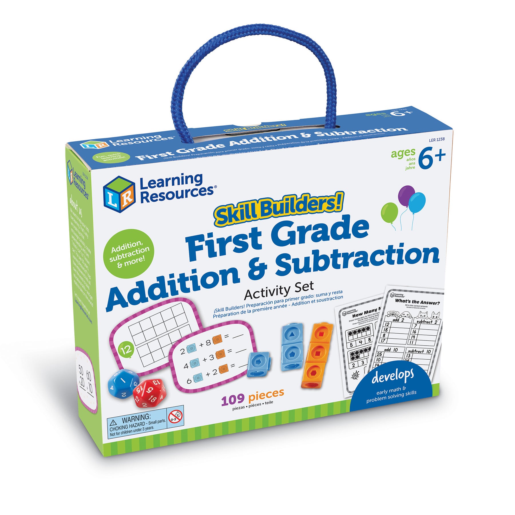 Learning Resources Skill Builders! 1st Grade Math Wizardry - Addition ...