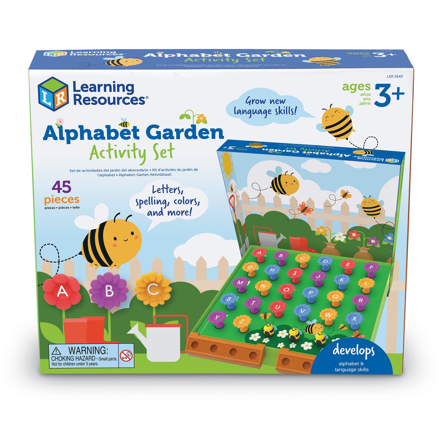 Learning Resources Alphabet Garden Activity Set
