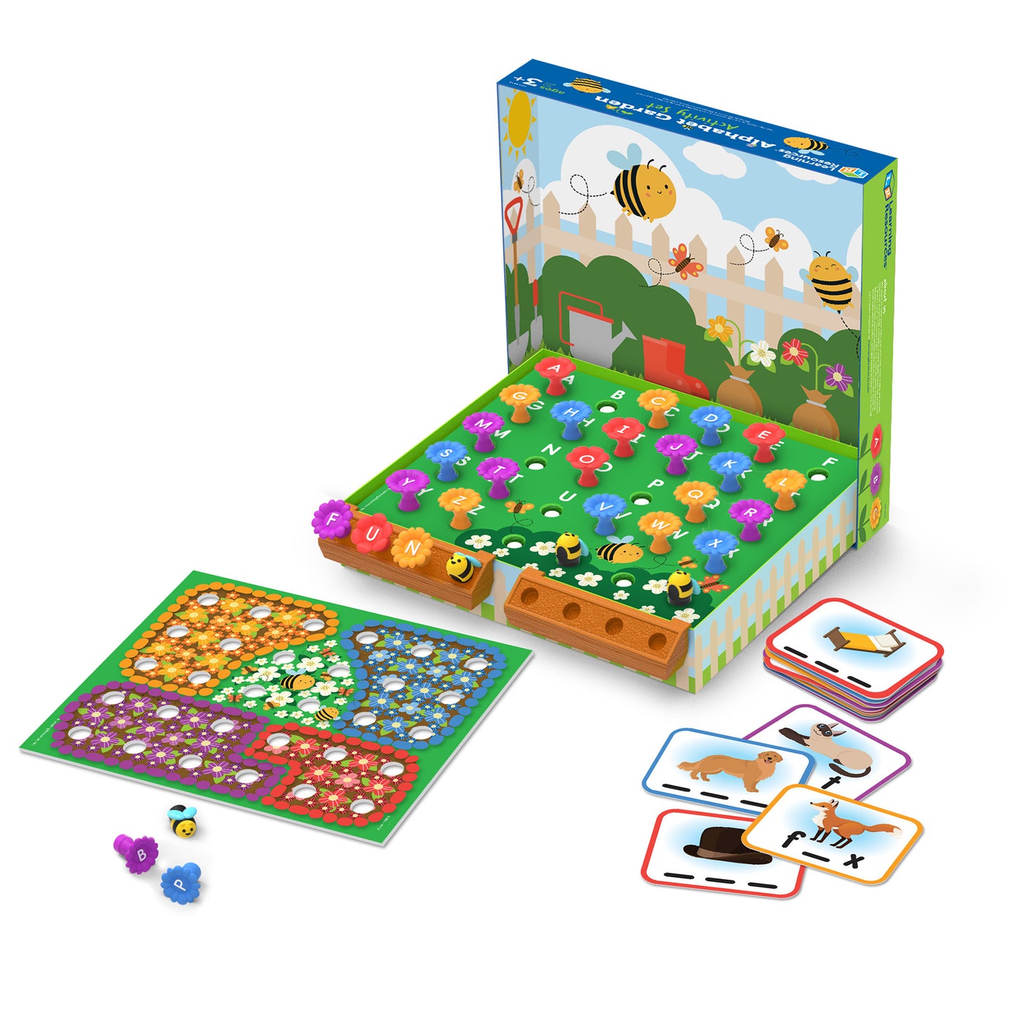 Learning Resources Alphabet Garden Activity Set