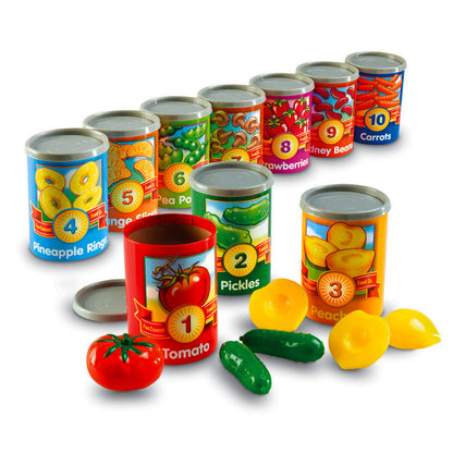 Learning Resources 1 to 10 Counting Cans - Educational Math Toy