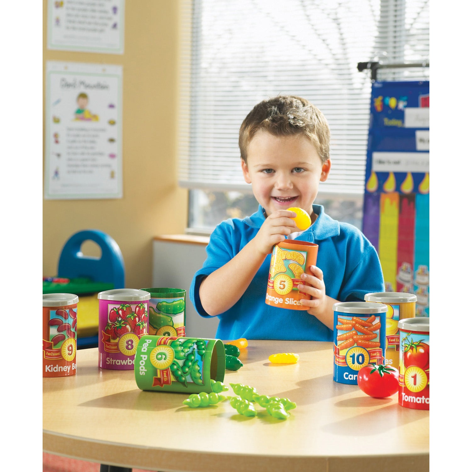 Learning Resources 1 to 10 Counting Cans - Educational Math Toy