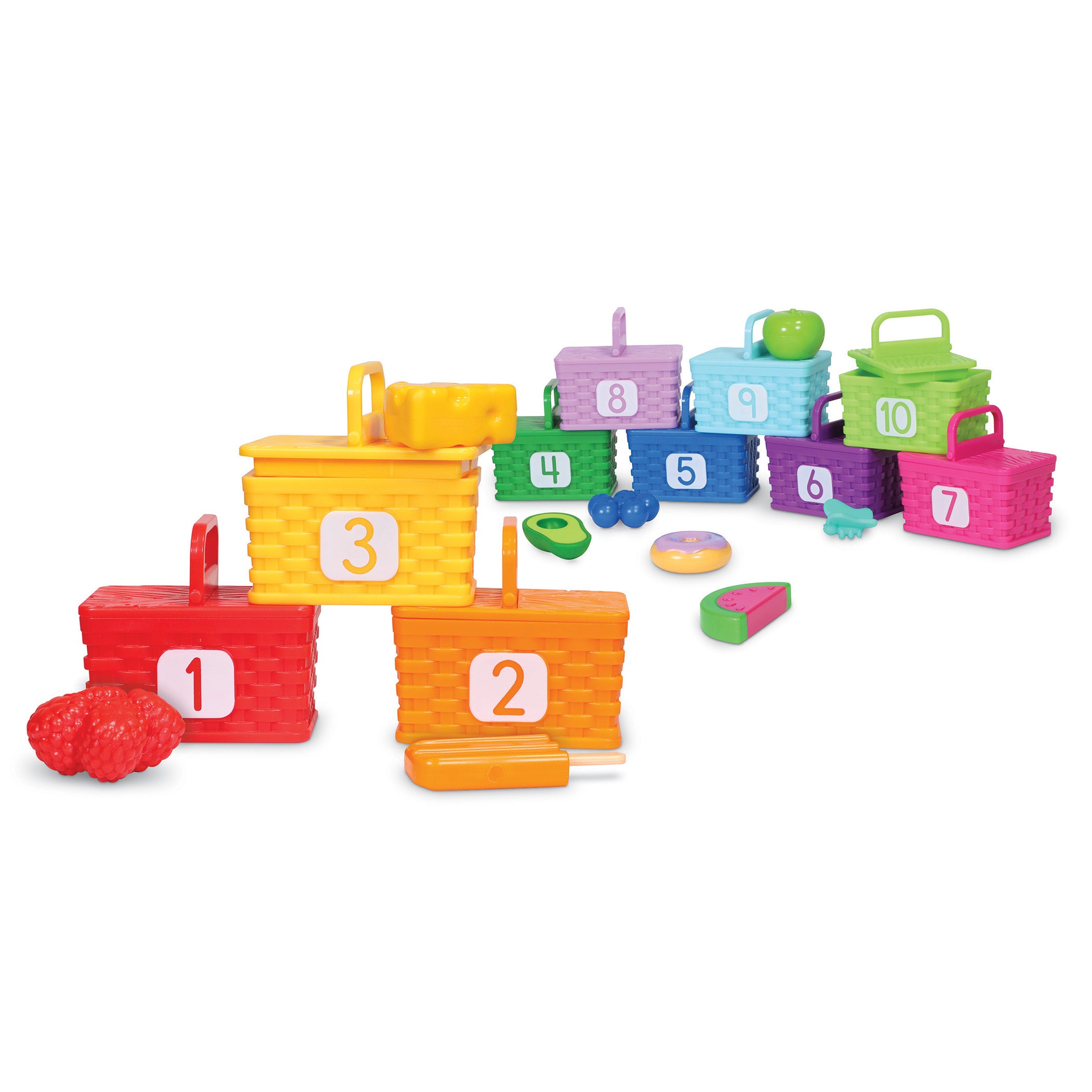 Number Baskets For Grade R Learning Resources Sorting Picnic Baskets - Colorful Counting Fun ...
