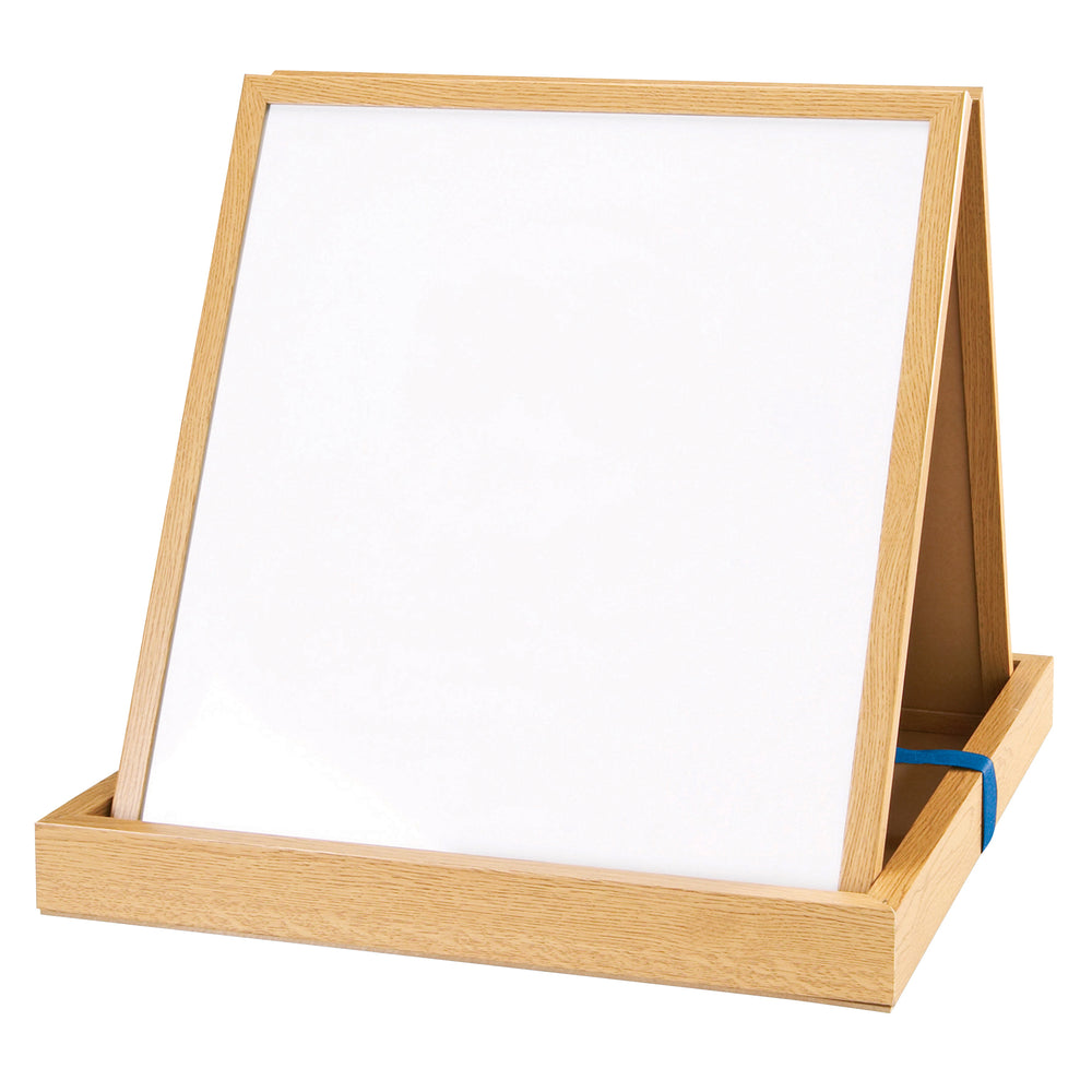 Learning Resources Double-Sided Tabletop Easel - Magnetic & Felt Board