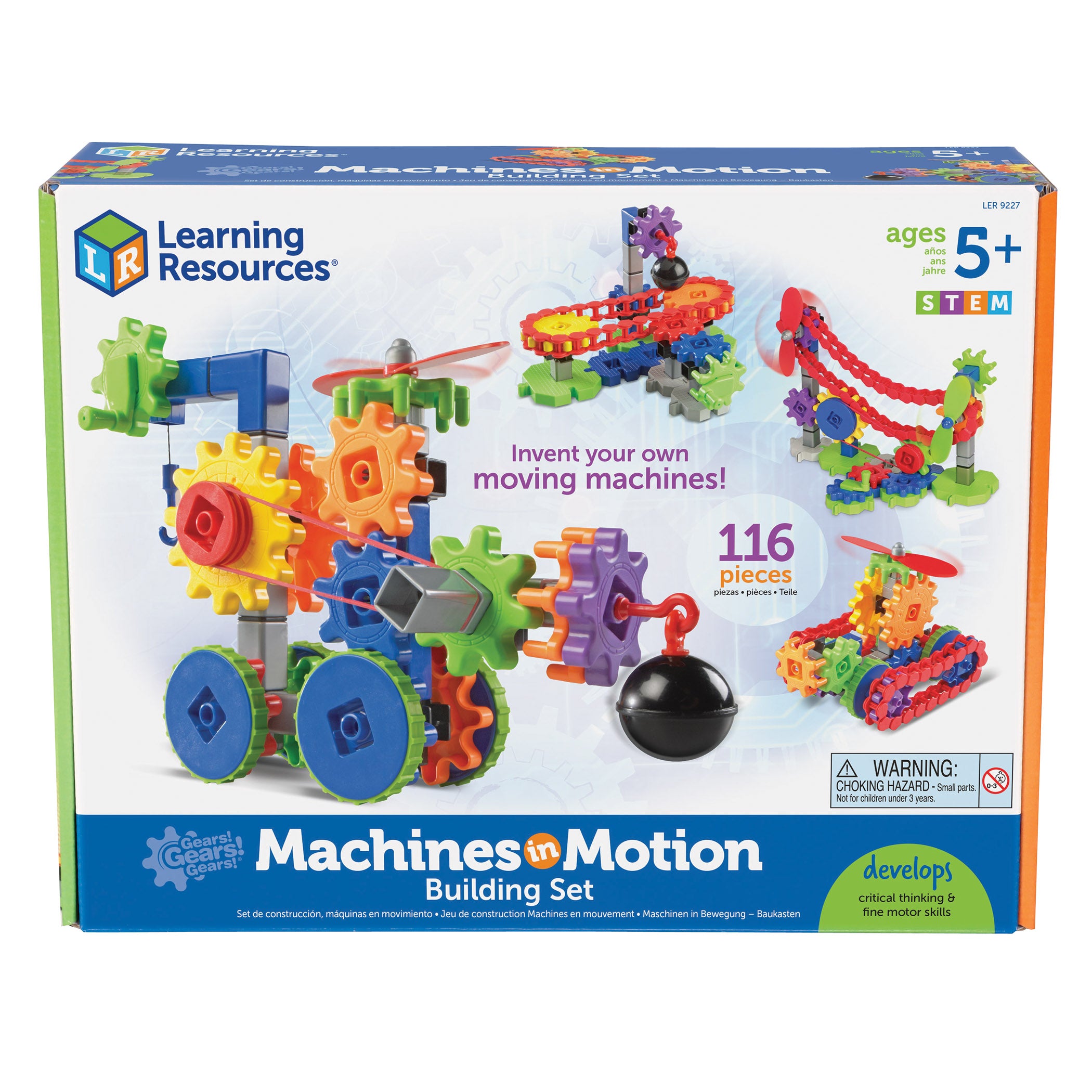 Learning Resources Gears! Gears! Gears! Machines in Motion - Creative ...