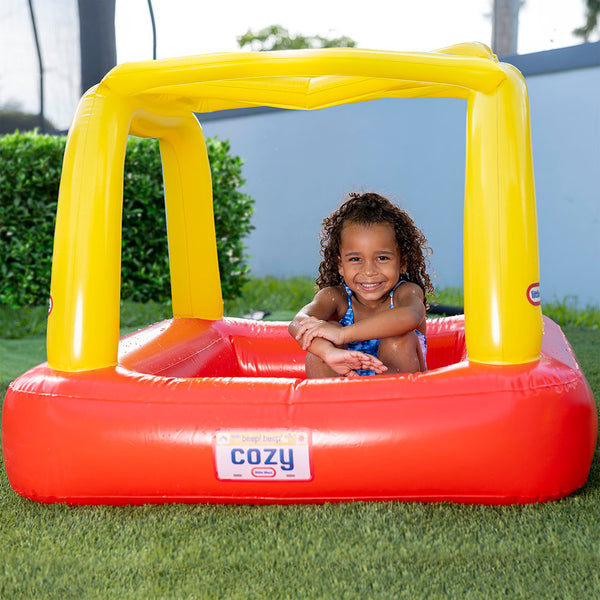 スポーツトイ・アクショントイ Canopy PC Little Tikes Cozy Coupe Giant Sun-Shade Kiddie Pool – Toys