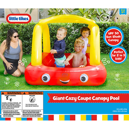 Little Tikes Cozy Coupe Giant Sun-Shade Kiddie Pool