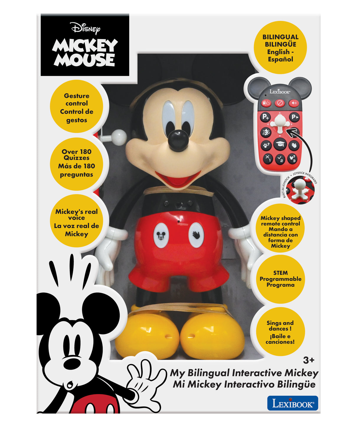 Mickey Using A Machine Disney Mickey Bilingual Mickey Mouse Robot - Interactive Educational T ...