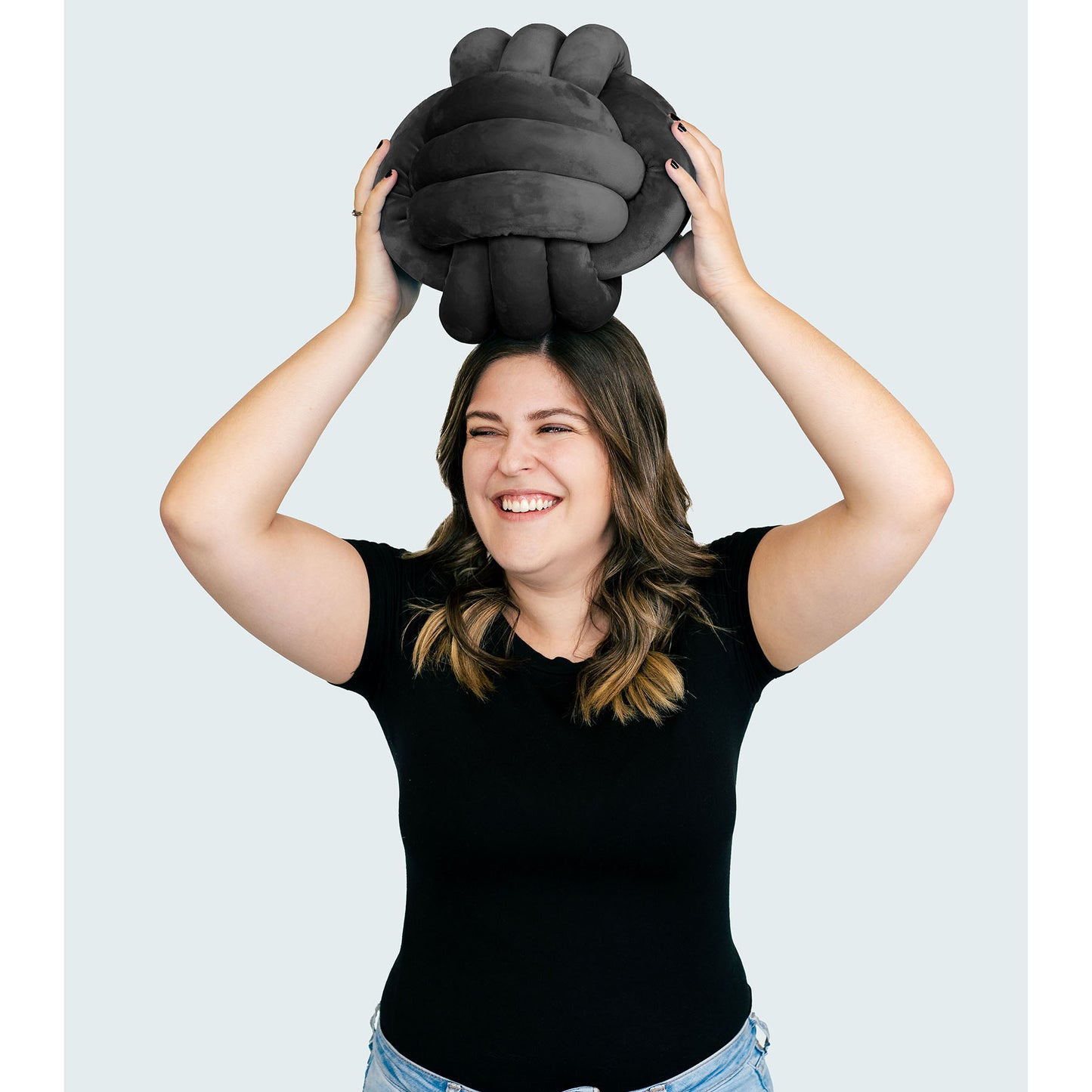 FIORA Cuddle Ball, Granite - Soothing Sensory Companion