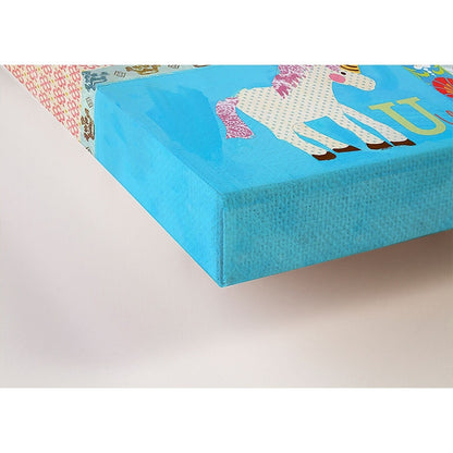 Oopsy Daisys Royal Alphabet Princess Canvas Art