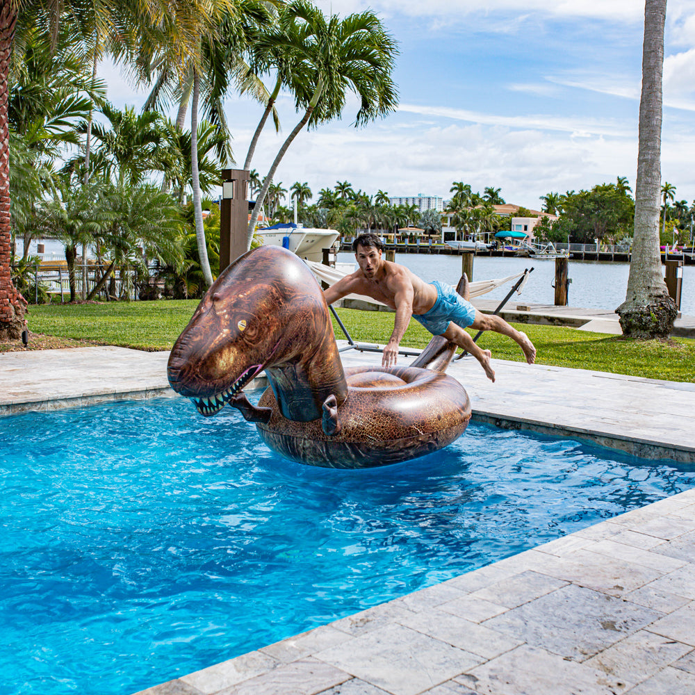 T-Rex Dinosaur Gigantic Beach & Pool Raft