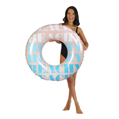 Good Vibes 36" Beach & Pool Tube - Beachy