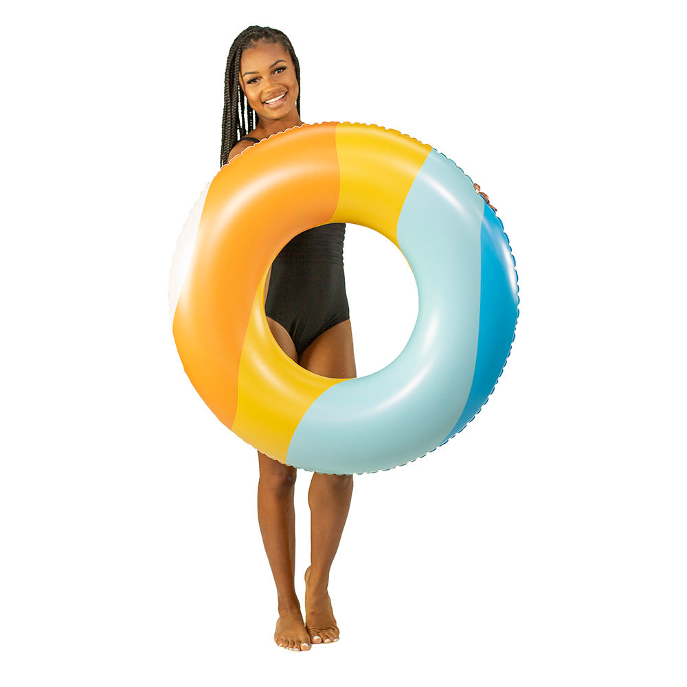 Good Vibes 36" Beach & Pool Tube - Waves