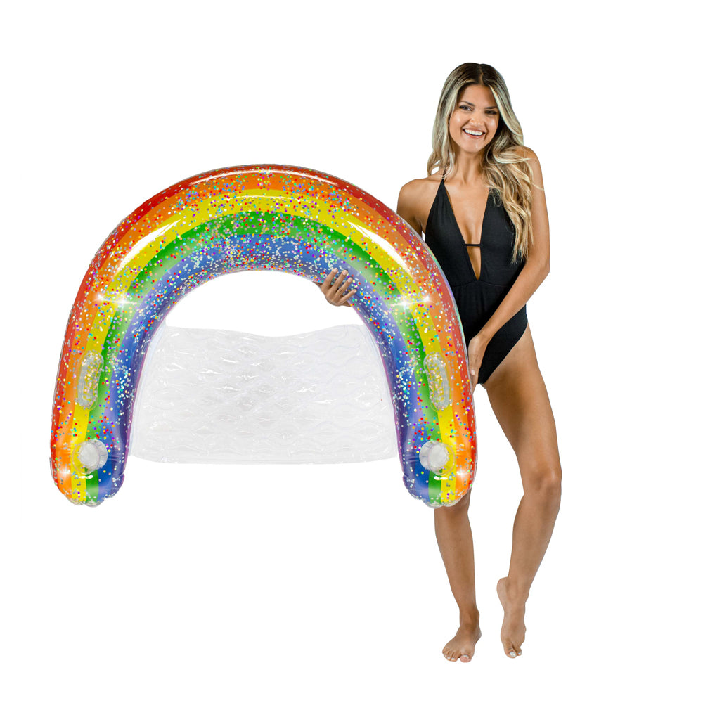 Rainbow Collection Glitter Large Sun Chair - Classic Rainbow