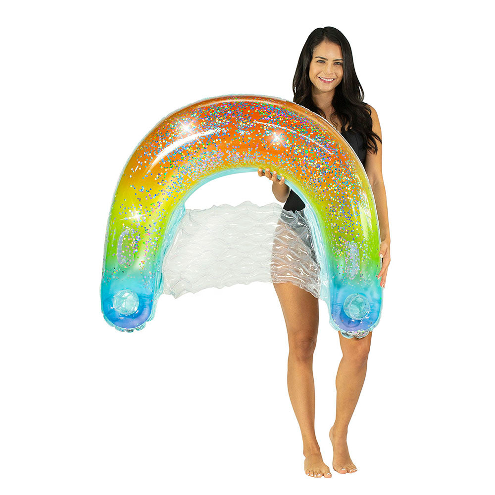 Rainbow Collection Glitter Large Sun Chair - Rainbow Haze