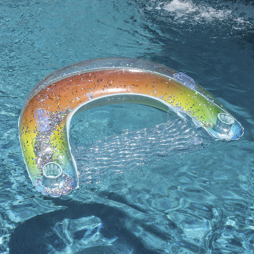 Rainbow Collection Glitter Large Sun Chair - Rainbow Haze