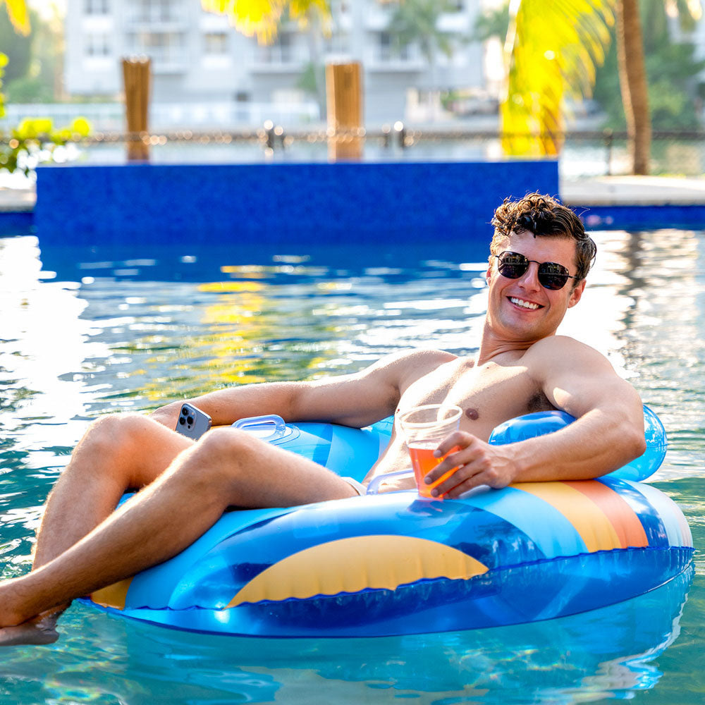 Deluxe 46" Pool Tube with Backrest