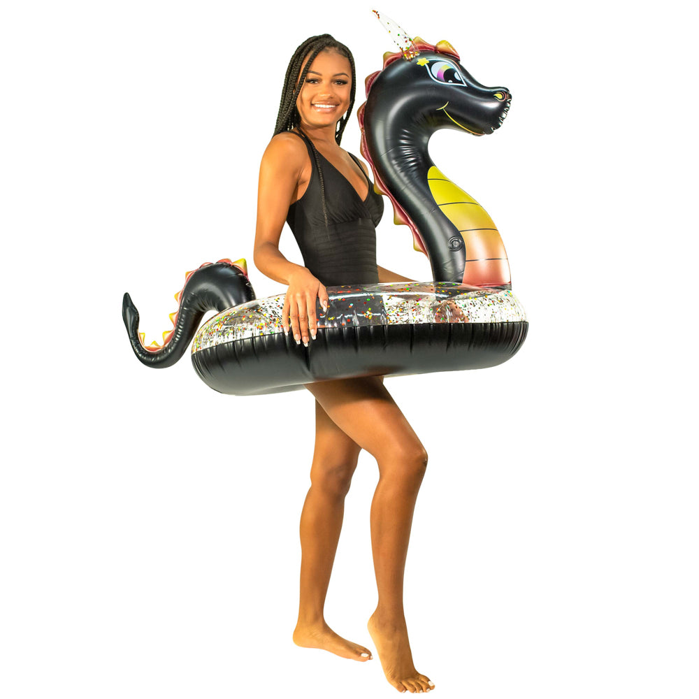 Glitter Dragon - 40" Beach & Pool Tube