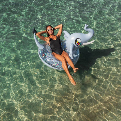 Glitter Elephant - 42" Beach & Pool Tube