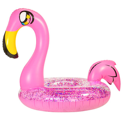 Glitter Flamingo - 48" Jumbo Beach & Pool Tube