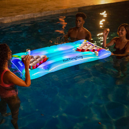 Illuminated LED Pool Party Pong