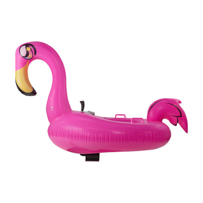 PoolCandy Flamingo Tube Runner Motorized Pool Float