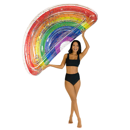 Rainbow Collection Deluxe Glitter Rainbow Half Island - Classic Rainbow